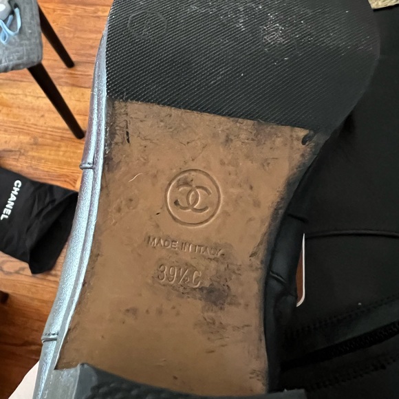 Authentic Chanel over the knee Dallas boots - Picture 5 of 5